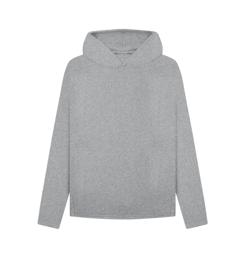 Mauve Pure and Simple Women's Relaxed Fit Organic Cotton Hoody