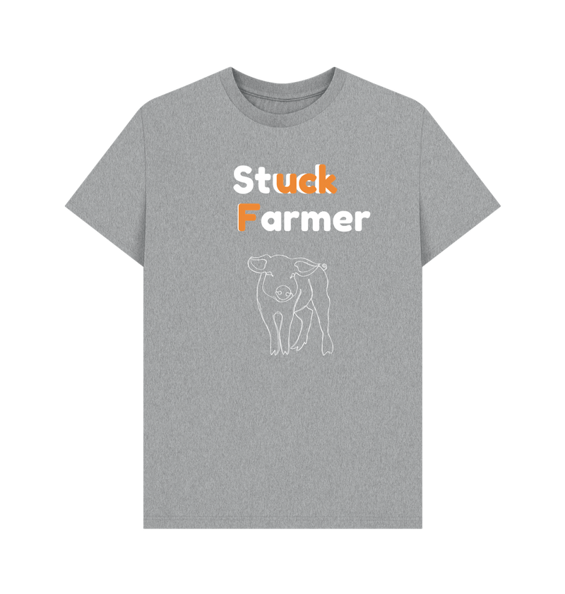 Stuck Farmer Men's Organic Cotton T-shirt