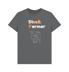 Stuck Farmer Men's Organic Cotton T-shirt