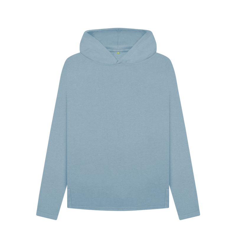 Mauve Pure and Simple Women's Relaxed Fit Organic Cotton Hoody