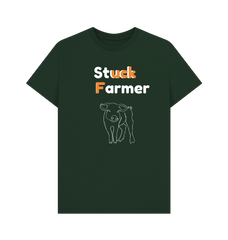 Stuck Farmer Men's Organic Cotton T-shirt