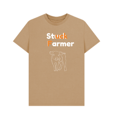 Stuck Farmer Men's Organic Cotton T-shirt