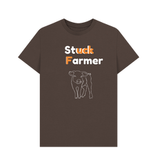 Stuck Farmer Men's Organic Cotton T-shirt