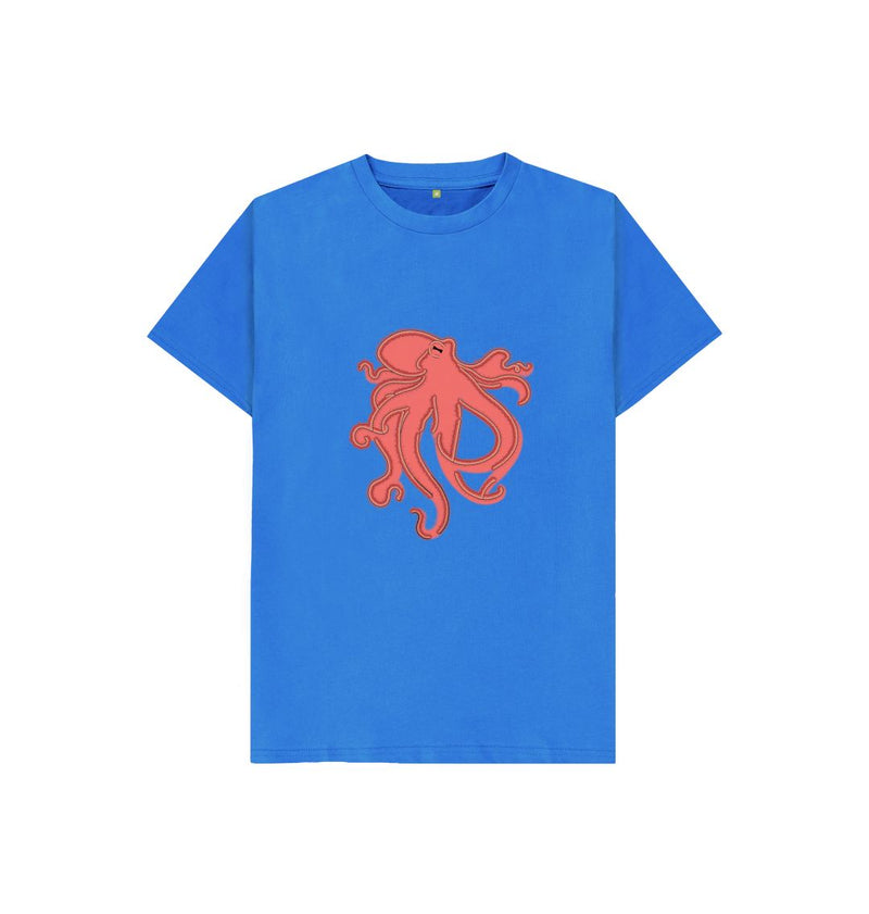 Ollie the Octopus Children's Organic Cotton T-shirt